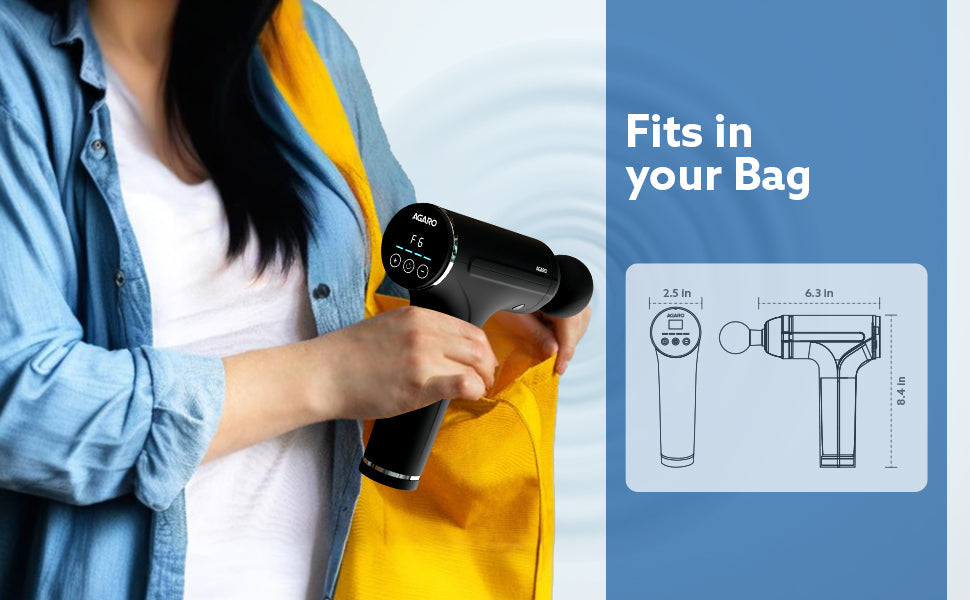 Body Massage Gun for Deep Tissue, Muscle & Body Pain Relief