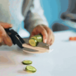 2 in 1 Spring Vegetable Kitchen Smart Scissors With Cutting Board Home Top