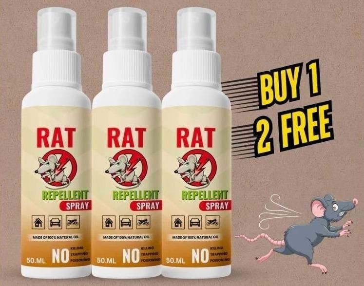 Rat Repellent Spreay 50ML (Pack of 2)