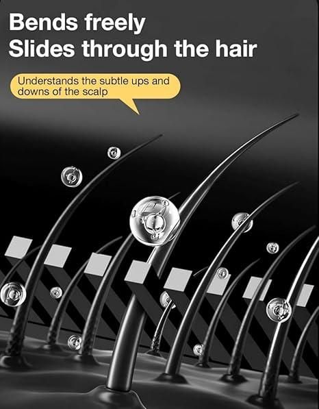 Hair Colour Comb Stick, Waterproof and Sweat-Proof Grey Hair Coverage for Men & Women, Easy Application, 20g, Black (Black, 20 g (Pack of 1)