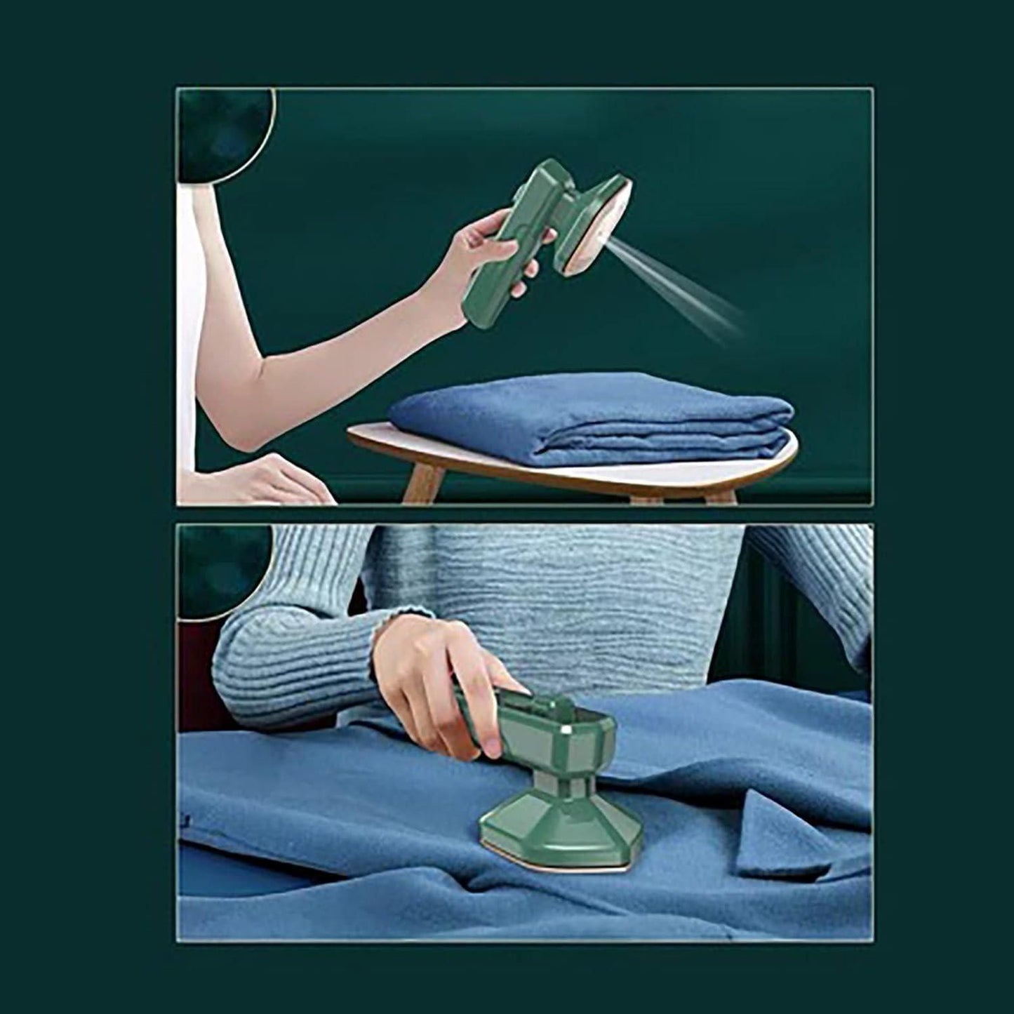 Iron-Travel Steamer Iron for Clothes , Portable Handheld Iron ⭐⭐ ⭐⭐ ⭐ 4.81*/5* (2467 Reviews)