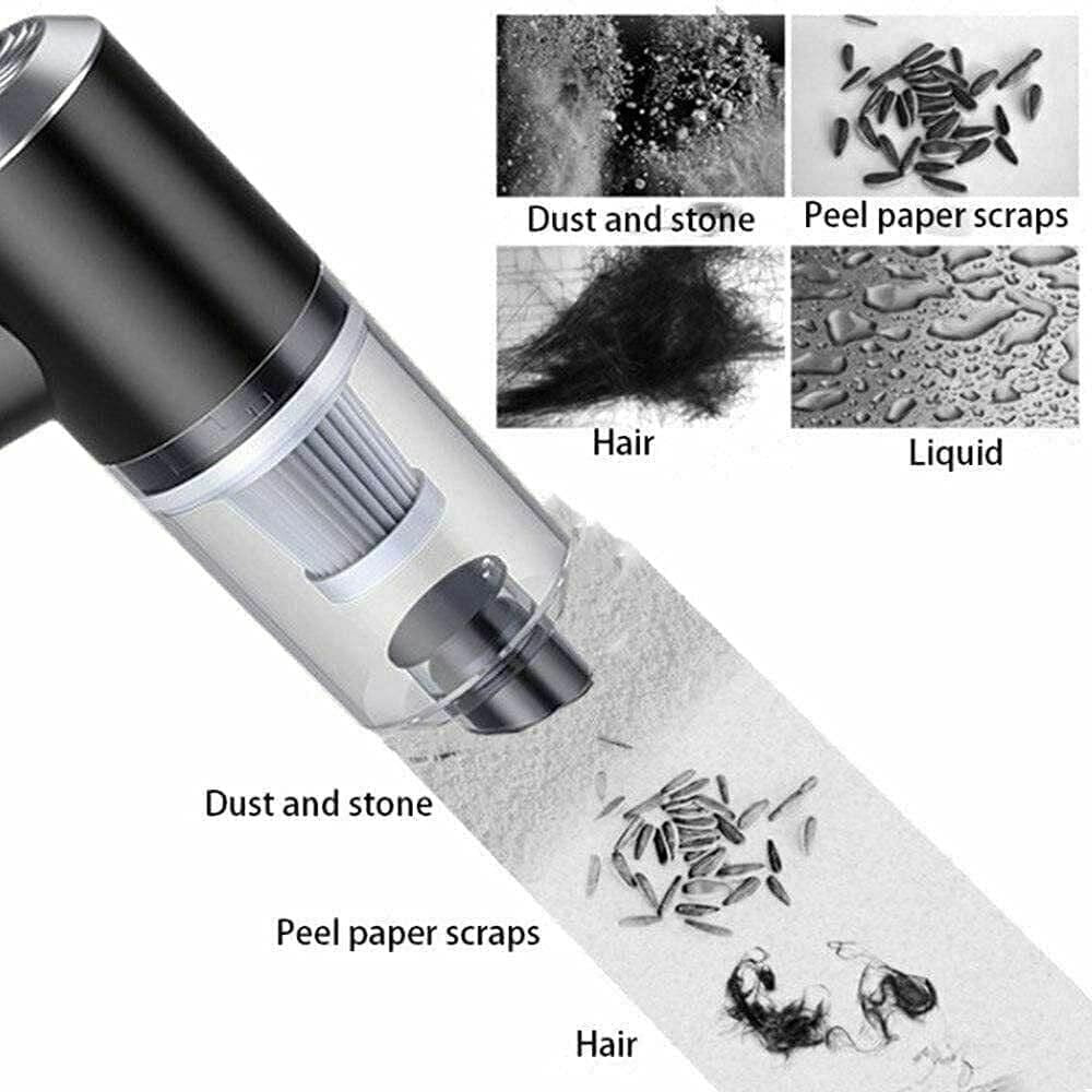 2-in-1 Air Duster + Vacuum Cleaner – Super Suction Power - Perfect for Car, Laptop & Home | Hurry! 60% OFF – Offer Ends Tonight