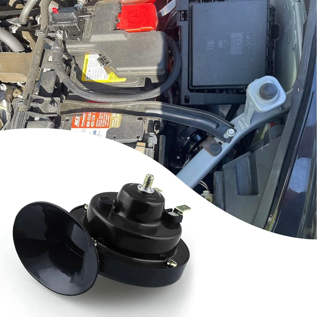 Buy 1 Get 1 FREE | Pack-2 Super Loud Train Horn, Waterproof Dual Snail Horn Kit for Car, Bike, Truck (12V)