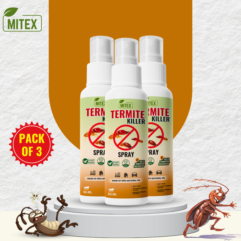 Eco-Friendly Termite Killer Spray – Buy 1 Get 2 Free (Pack of 3) | ⚡ Only Few Packs Left – Grab Yours for Just ₹599