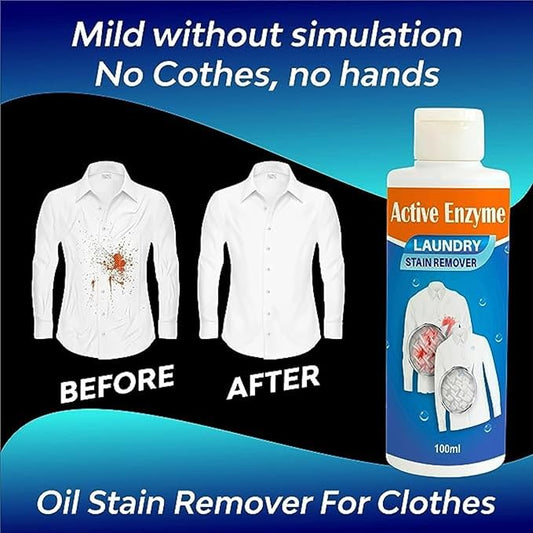 ✨ Active Enzyme Laundry Stain Remover – Buy 1, Get 1 FREE! 🧺 COD Available 🚚