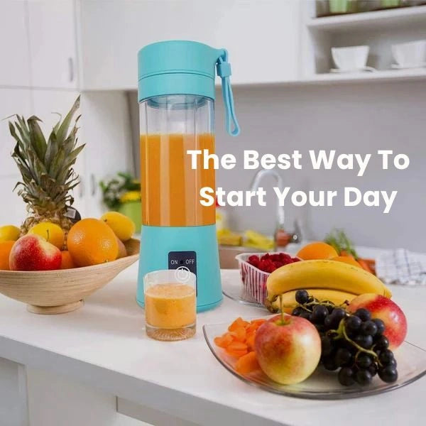 2-in-1 Juicer Bottle | Compact & Sleek | Travel-Friendly | Cash on Delivery | Free Shipping |