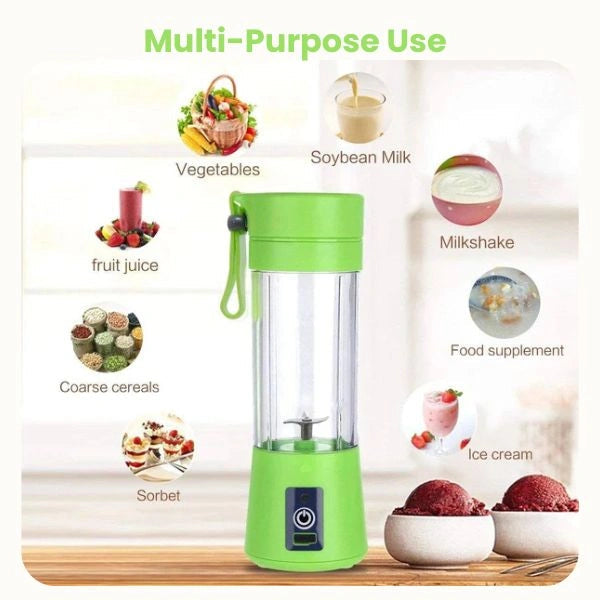 2-in-1 Juicer Bottle | Compact & Sleek | Travel-Friendly | Cash on Delivery | Free Shipping |