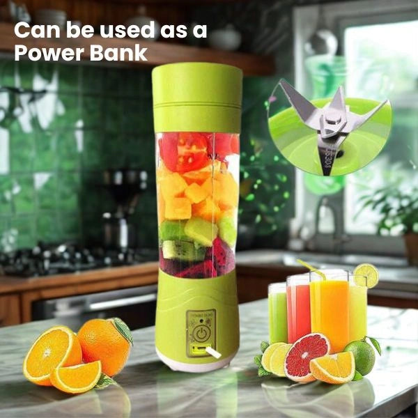 2-in-1 Juicer Bottle | Compact & Sleek | Travel-Friendly | Cash on Delivery | Free Shipping |