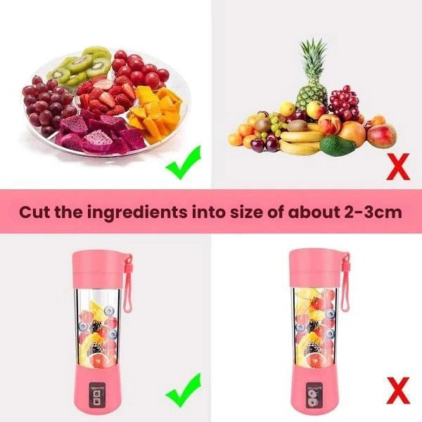 2-in-1 Juicer Bottle | Compact & Sleek | Travel-Friendly | Cash on Delivery | Free Shipping |