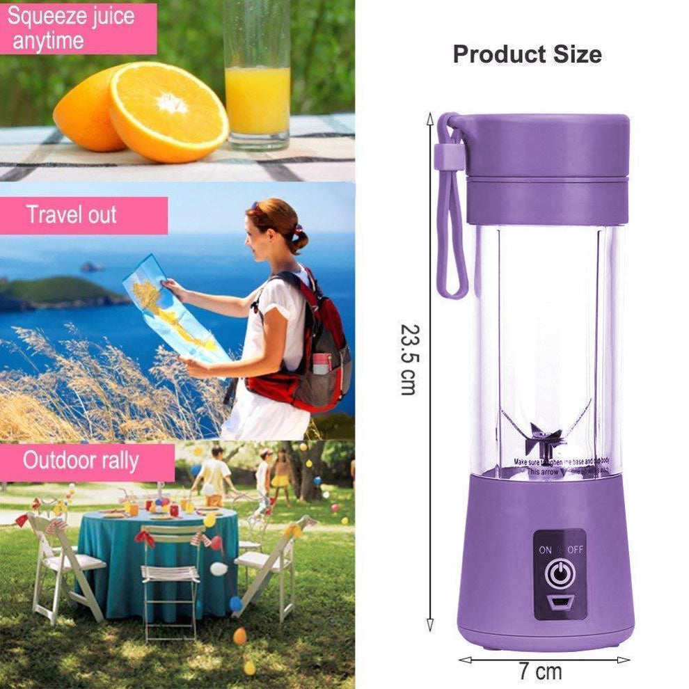 2-in-1 Juicer Bottle | Compact & Sleek | Travel-Friendly | Cash on Delivery | Free Shipping |