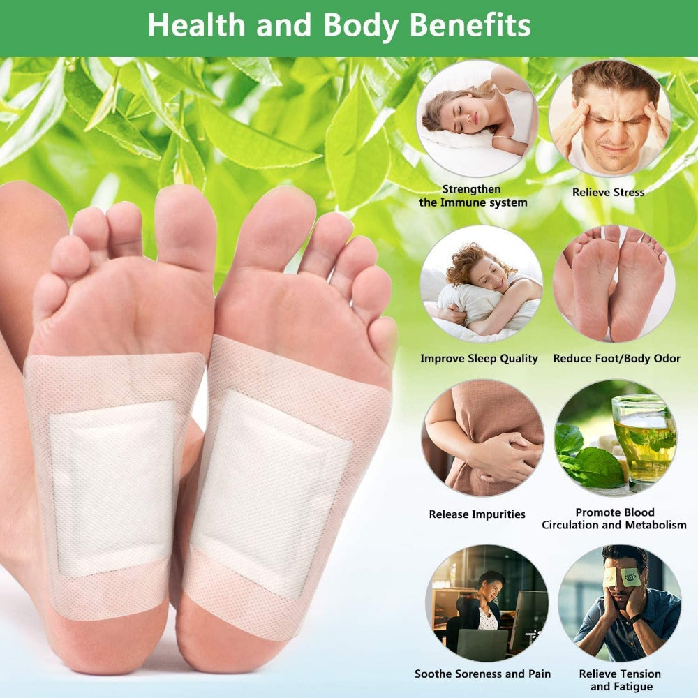 Herbal Detox Foot Pads – Buy 5 Get 5 Free (Today Only) | COD Available + Free Shipping