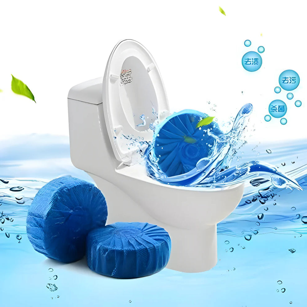 Drop & Flush Toilet Cleaning Tablets – No Scrubbing Needed! ✨ | BUY 1 GET 1 FREE 🎁