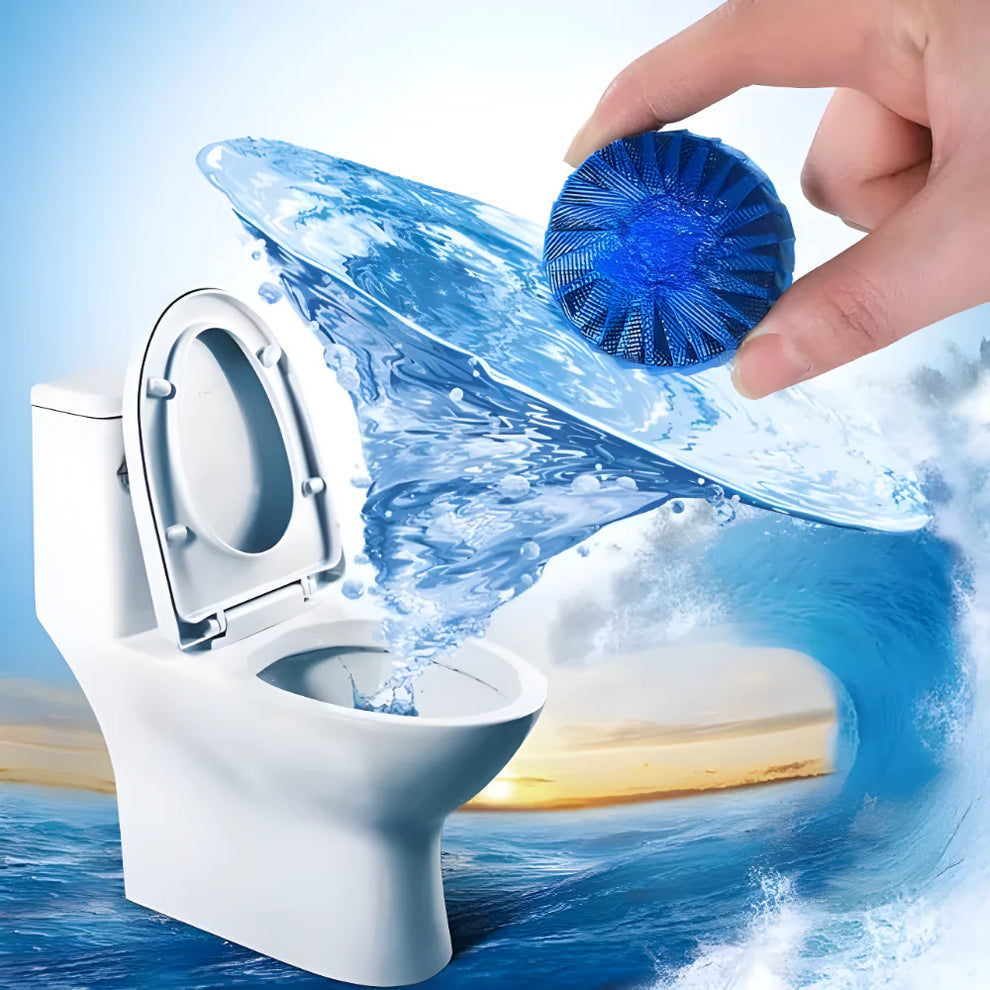Drop & Flush Toilet Cleaning Tablets – No Scrubbing Needed! ✨ | BUY 1 GET 1 FREE 🎁