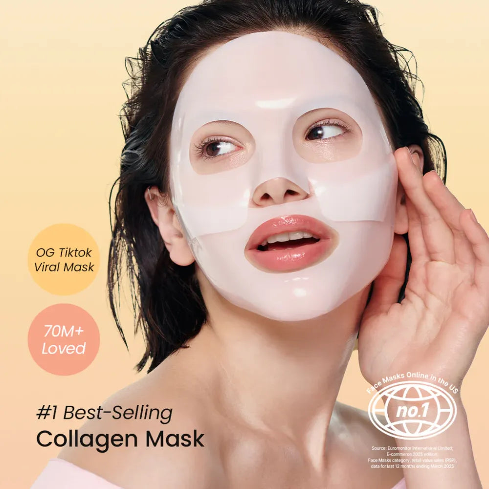 Biodance Korean Glass Skin Collagen Deep Hydration Mask – Pack of 4