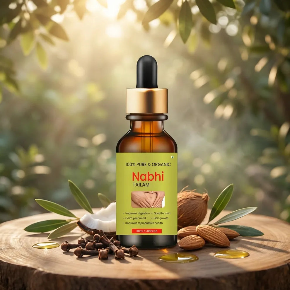 🌿 Nabhi Therapy Oil  – Premium Ayurvedic Herbal Wellness Oil | 40% OFF | Cash on Delivery Available 🚚