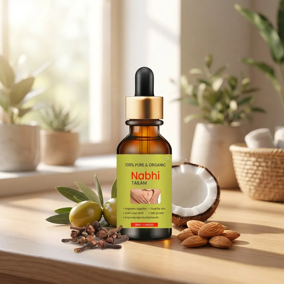 🌿 Nabhi Therapy Oil  – Premium Ayurvedic Herbal Wellness Oil | 40% OFF | Cash on Delivery Available 🚚