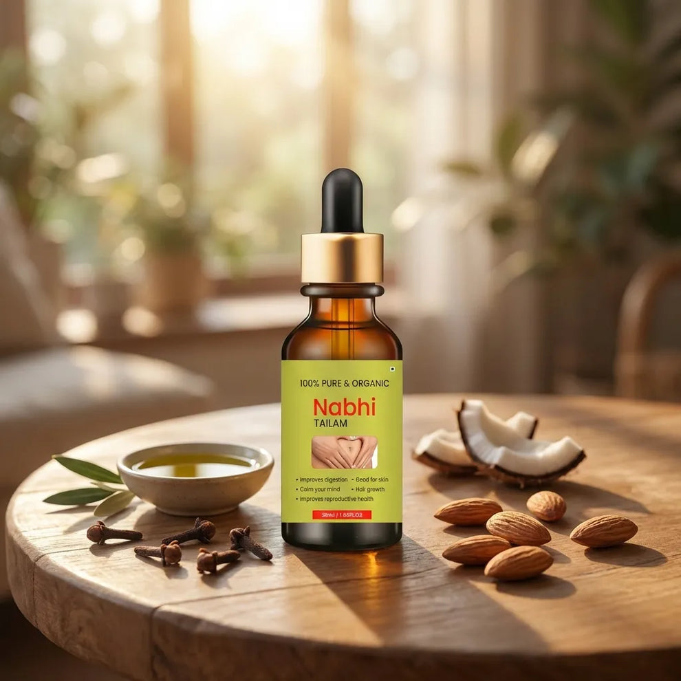 🌿 Nabhi Therapy Oil  – Premium Ayurvedic Herbal Wellness Oil | 40% OFF | Cash on Delivery Available 🚚