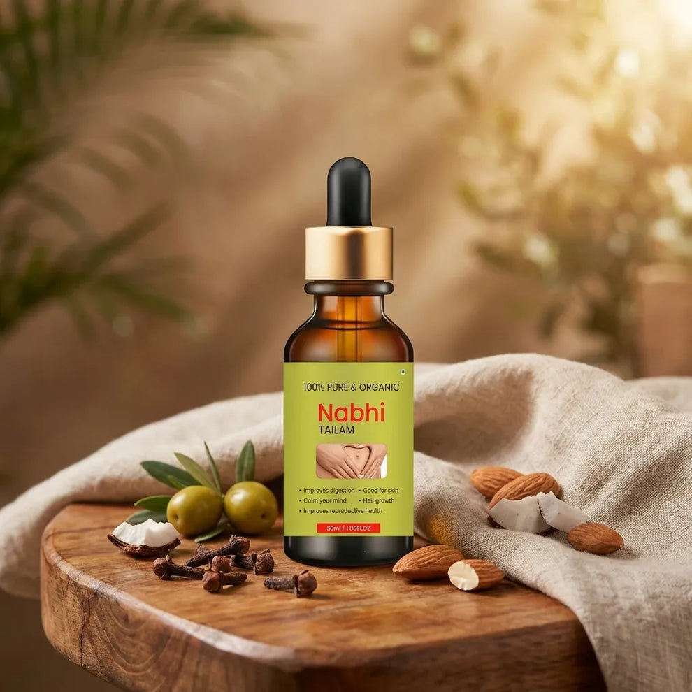 🌿 Nabhi Therapy Oil  – Premium Ayurvedic Herbal Wellness Oil | 40% OFF | Cash on Delivery Available 🚚