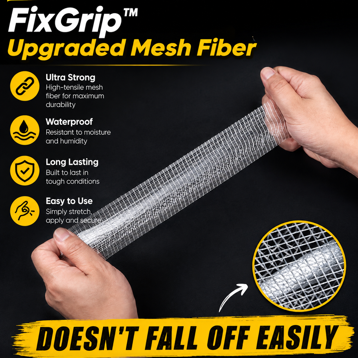 FixGrip™ — BUY 1 GET 1 FREE | Ultra Strong Double-Sided Mounting Tape